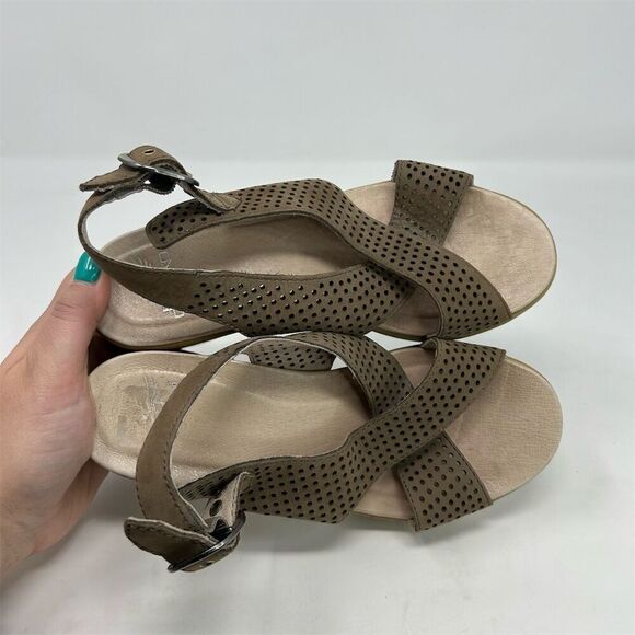 Dansko Jacinda Women's Tan Brown Slingback Sandals Size EU 36 (US 5.5-6) - Picture 10 of 12